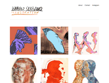 Tablet Screenshot of ignacioserrano.com